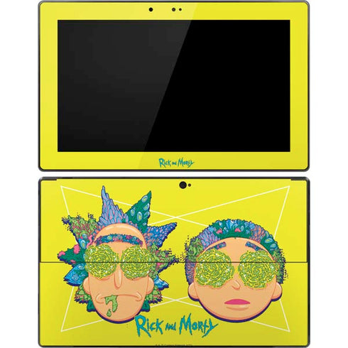Adult Swim Rick and Morty Rick and Morty Portal Eyes Surface Pro Tablet Skin